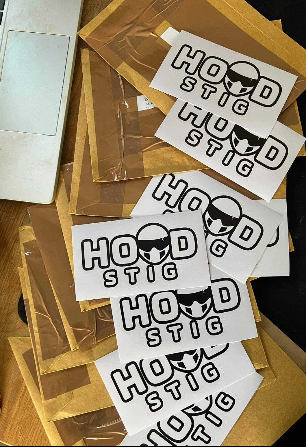 HOODSTIG STICKERS